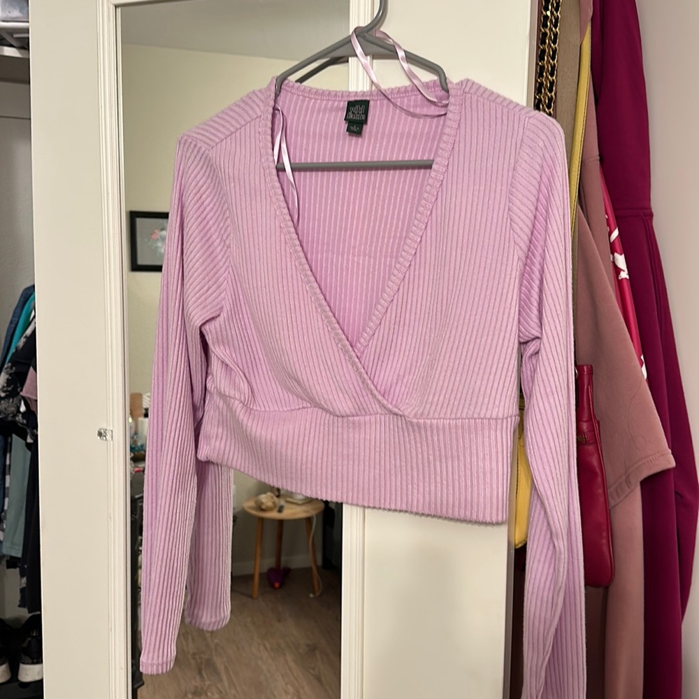 Cropped sweater